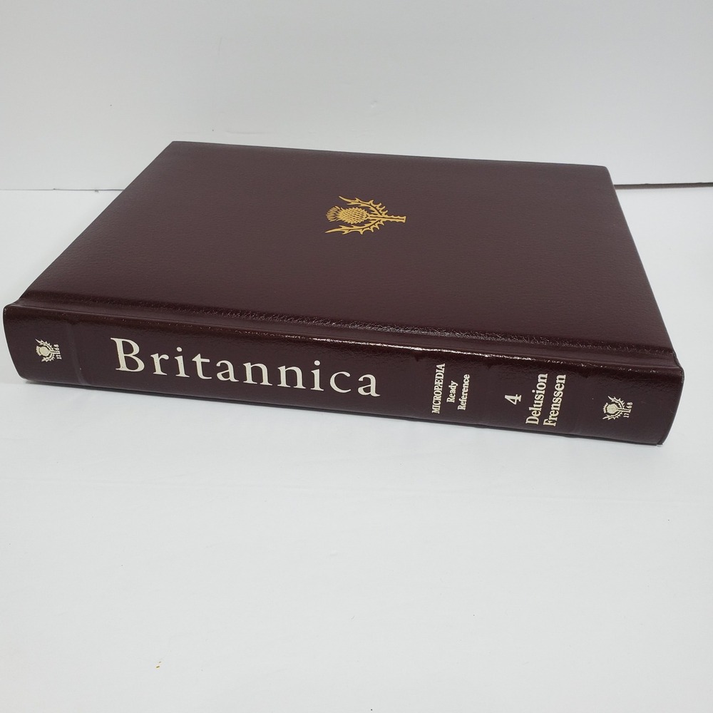 Britannica Micropedia Ready Reference Volume‎ 4 Delusion Fression Book